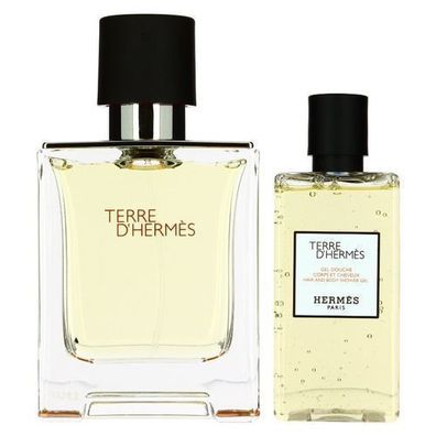 Hermes Terre D'Hermes Duftset, 100ml Eau de Toilette + 80ml Duschgel