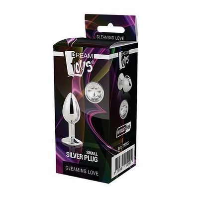 Dream Toys Love Silber Analplug Klein