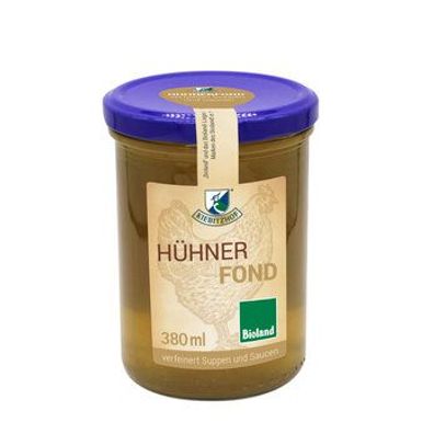 Kiebitzhof Hühnerfond, verfeinert Suppen und Saucen 380ml