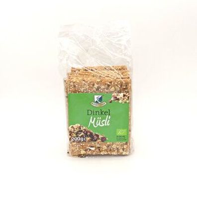 Kiebitzhof 6x Bio Dinkel-Knäcke Müsli 200g