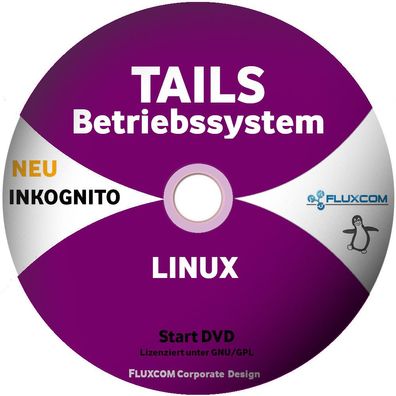 TAILS 6.8.1 Linux Live DVD deutsch - Brandneu