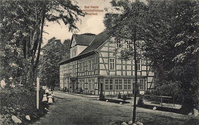 Bad Polzin Polczyn-Zdrój Pommern Gesellschafthaus Luisenbad AK 1915