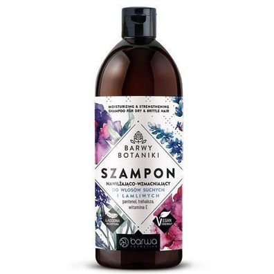 Barwy Botaniki Szampon nawilÅ¼ajÄ?co-wzmacniajÄ?cy, 480 ml