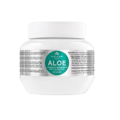 Kallos KJMN Aloe Moisture Repair Shine Hair Mask regenerujÄ?co-nawilÅ¼ajÄ?ca maska do