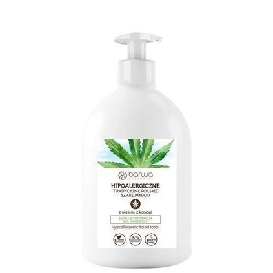 Barwa Hypoallergene Flüssigseife mit Hanföl, 500ml