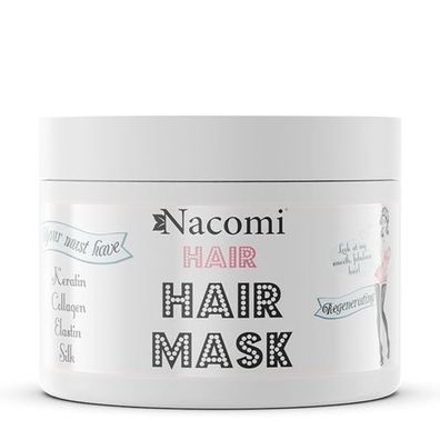 Nacomi Nährende Haarmaske, 200 ml