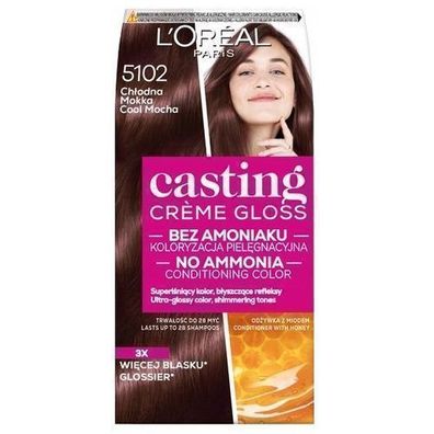 L'Oreal Casting Gloss Creme 5102 Cool Mocha 180ml