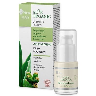 AVA, Aloe Organic Krem pod oczy, 15 ml