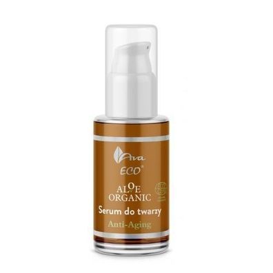 AVA, Eco Aloe Organic, Serum do twarzy anti-aging, 30 ml