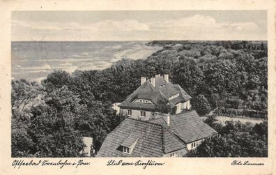 Ostseebad Sorenbohm i. Pom. (Sarbinowo) Blick vom Kirchturm AK 1936