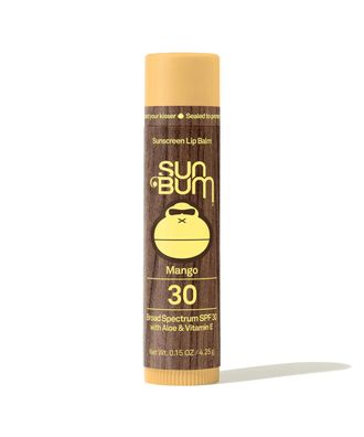 SUN BUM Lippenpflegestift mit Sonnenschutz Mango