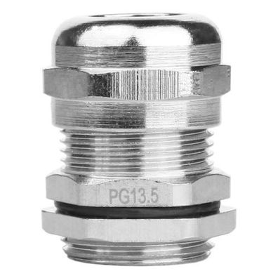 PG13.5 Kabelverschraubung 6.5-12mm IP68 Messing vernickelt DGN 3114