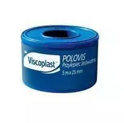 Viscoplast Polovis Heftpflaster 5m x 25mm, 1 Stück