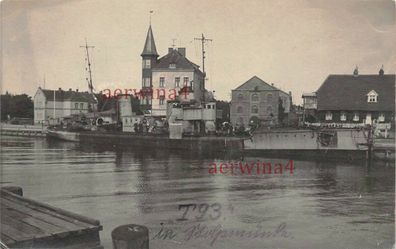 Stolpmünde Ustka Hafen Torpedoboot T93 Foto