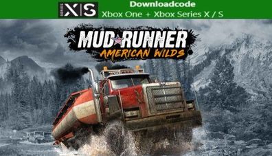 NEU für XBOX One Series X S Spiel MudRunner American Wildlands Game Key Download Code