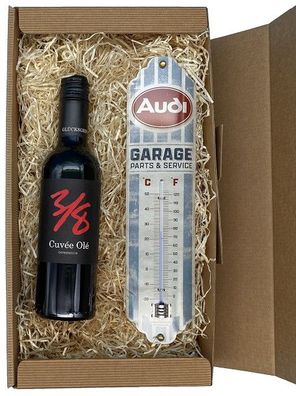 Geschenkbox Audi Wein Box S3