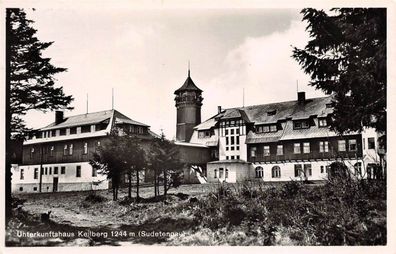 Keilber Klínovec Sudetengau Hotel Foto Postkarte 1938