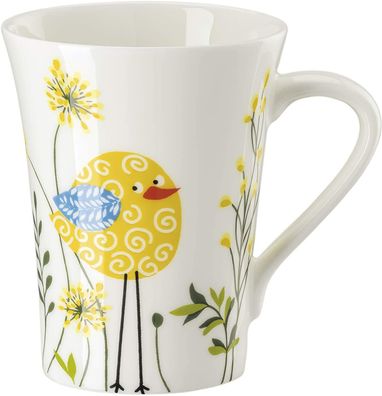 Hutschenreuther Vorteilset 2 Stück My Mug Collection Becher mit Henkel Birdie