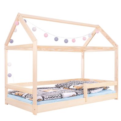 Kinderbett Hausbett Tipi Bett Lattenrost Zelt Spielbett Jugendbett 70x140 | 80x160 cm