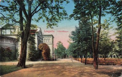 Schießhaus in Liegnitz Schlesien Postkarte AK 1917