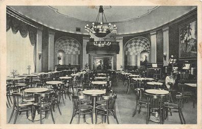 Waldenburg Walbrzych Schlesien Konditorei, Cafe Enderiein Postkarte 1925