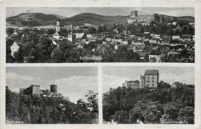 Bolkenhain Schweinhausburg AK 1941 Schlesien