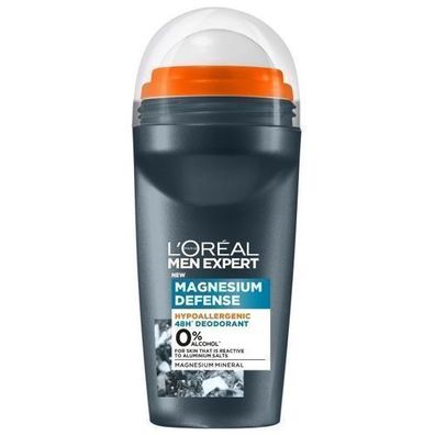 L'Oreal Paris Men Expert Magnesium Defense Deodorant-Kugel 50ml