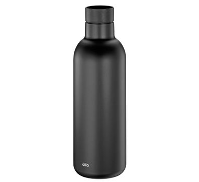 Cilio Isoliertrinkflasche DELUXE 650 ml schwarz 544688