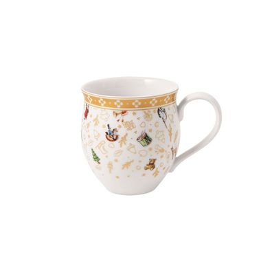 Villeroy & Boch 6 x Toy's Delight Becher mit Henkel, Jubiläumsedition Vorteilsset