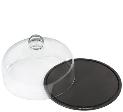 Zassenhaus Käseglocke mit Glasdeckel Comfort PLUS Ø 28 cm 53692