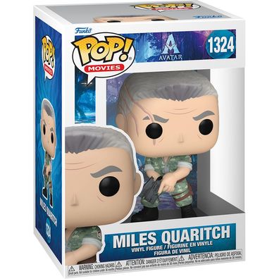 Funko 65644 Pop! Movies Avatar Miles Quaritch Vinyl-Sammelfigur Figure