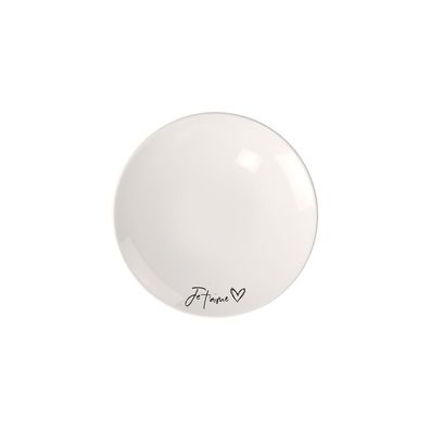 Villeroy & Boch Vorteilset 6 Stück Statement Fruehstuecksteller Je t'aime Premium