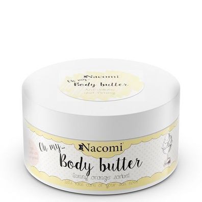 Nacomi Körperbutter Orange Sorbet, 100 ml