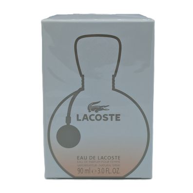 Lacoste Eau de Lacoste 90ml 3.0 FL Oz Eau de Parfum Pour Femme Spray Neu Rarität