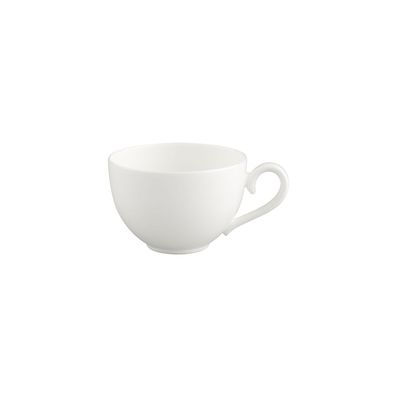 Villeroy & Boch White Pearl Kaffee-/Teeobertasse Premium Bone Porcelain weiß 10438