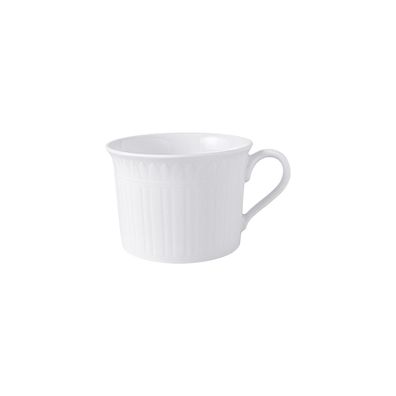 Villeroy & Boch Cellini Frühstücksobertasse Premium Porcelain weiß 1046001240