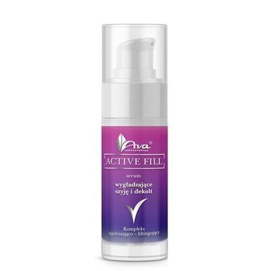 Ava Laboratorium Active Fill Serum für Hals und Dekolleté, 30ml