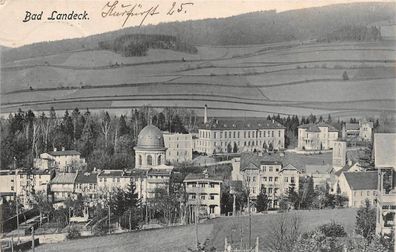 Bad Landeck Schlesien Postkarte 1908