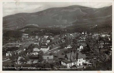 Brückenberg im Riesengebirge Postkarte AK