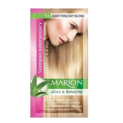 Marion Coloriert Shampoo 51 Perlblond, 40 ml