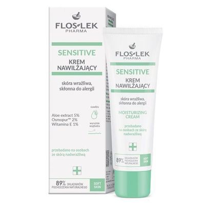 Flos-Lek Sensitive Feuchtigkeitscreme, 50 ml