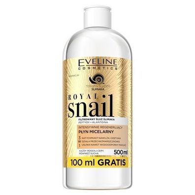 Eveline Royal Snail Intensiv Regenerierendes Mizellenwasser, 500 ml