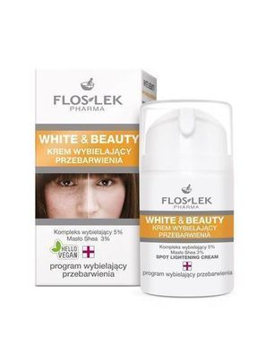 Flos-Lek White & Beauty Aufhellende Creme, 50 ml