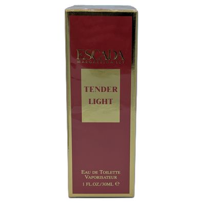 Escada Margaretha Ley Tender Light Eau de Toilette Vaporisateur 30ml 1 FL Oz Rarität