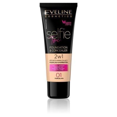 Eveline Cosmetics Selfie Time 2in1 Foundation 30ml