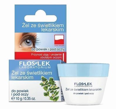 Flos-Lek Augengel mit Extrakt, 10g, Floslek