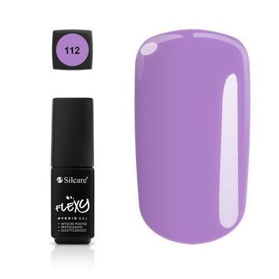 Silcare Hybrid Nagellack 112, Violett, 4,5g