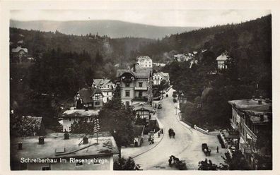 Schreiberhau im Riesengebirge Postkarte AK