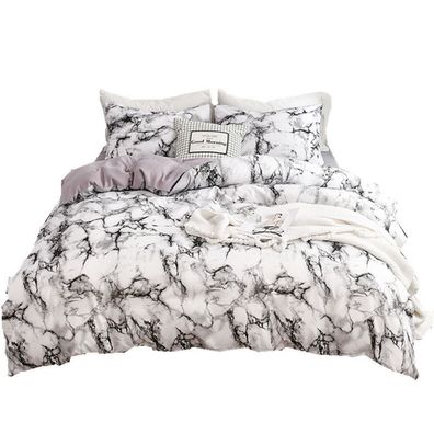 Unifarbener duvet cover Laken 3er Set (ohne Laken)