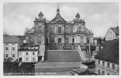 AK Gnadenkirche in Albendorf Bez. Breslau Echte Photographie